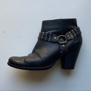 B.O.C. Harness Heeled Ankle Boot